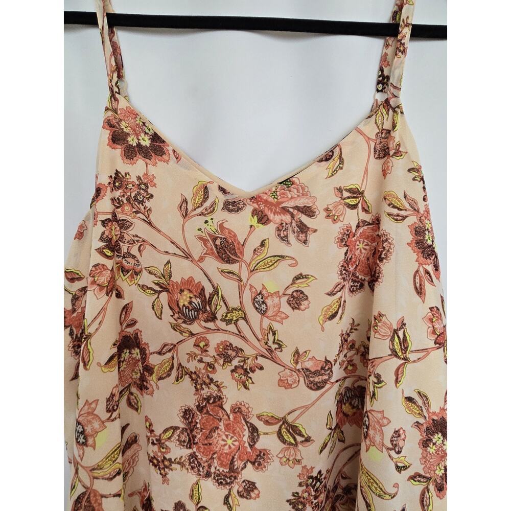 Torrid 3XL Sophie Storybook Swing Cami Floral Peach Tank Top Fairy Whimsy Boho - Picture 3 of 8
